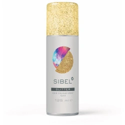 Bombe paillettes Glitters dorée Sibel 125ML
