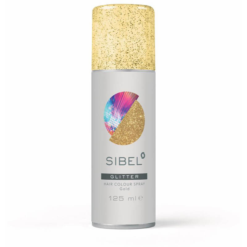 Bomba de purpurina dourada Glitters Sibel 125ML
