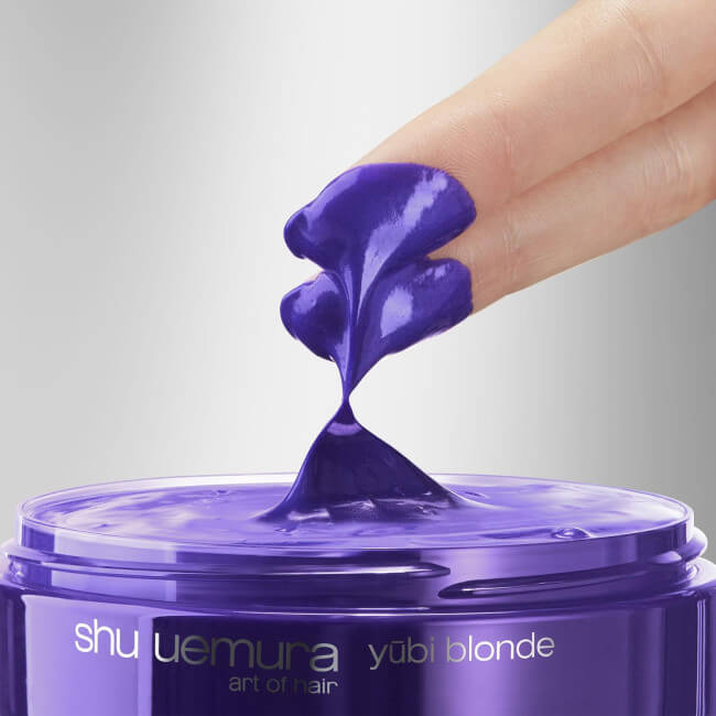 Máscara violeta anti-reflexos indesejados Yubi Blonde Shu Uemura 200ML