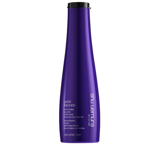 Paarse anti-gele shampoo Yubi Blonde Shu Uemura 300ML