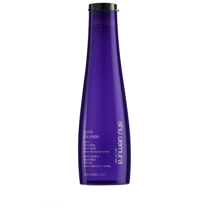 Shampoo illuminante Yubi Blonde Shu Uemura da 300 ml.