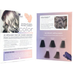 Nuancier Vitacolor metálico Fauvert Professionnel