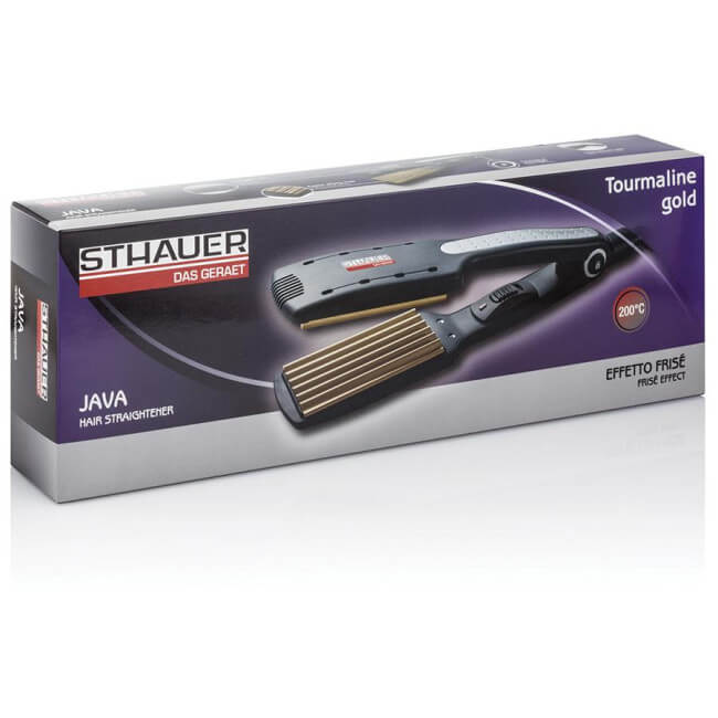 Golfgladde Java tourmaline goud straightener