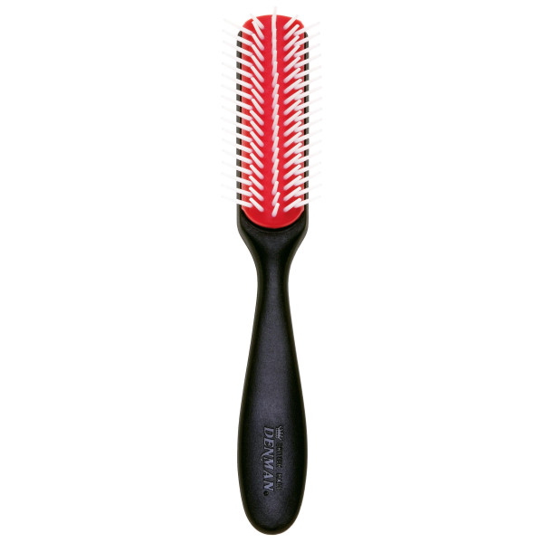 Brosse D143 Classic Styling rouge & blanche 5 rangs Denman