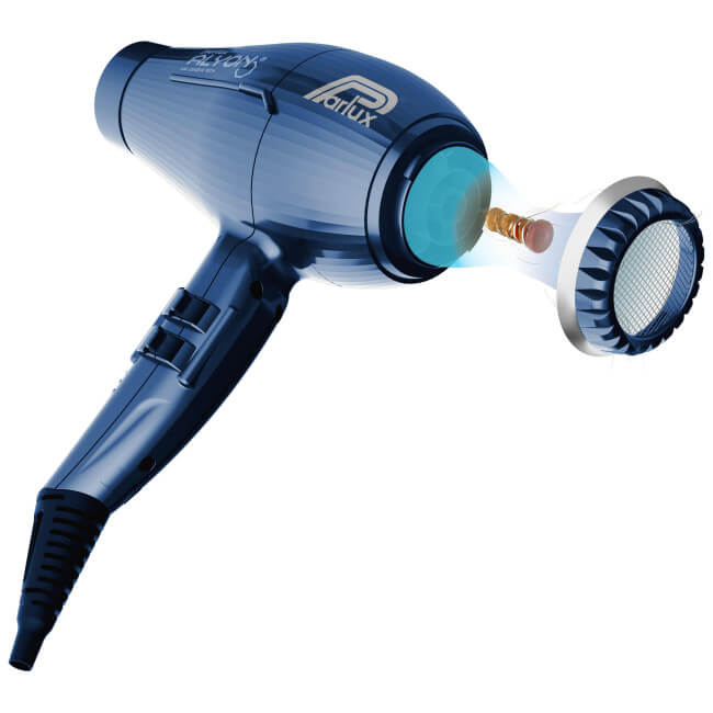 Navy blue ALYON hairdryer Parlux