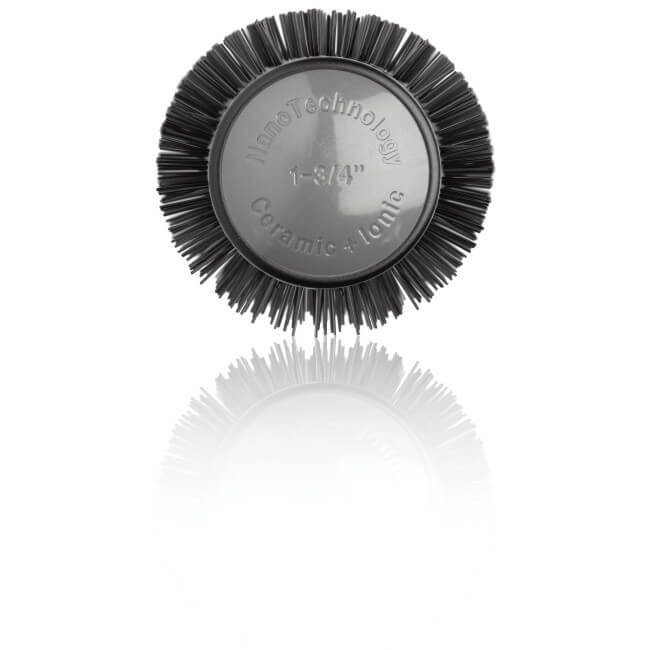 Escova térmica de turmalina com pega, diâmetro de 43 mm.