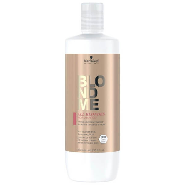 Shampooing riche BlondMe Schwarzkopf 1L