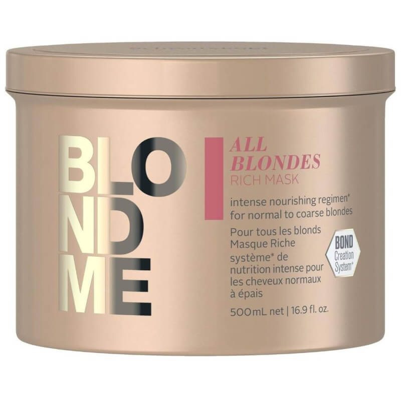 Maschera ricca BlondMe Schwarzkopf da 500 ml