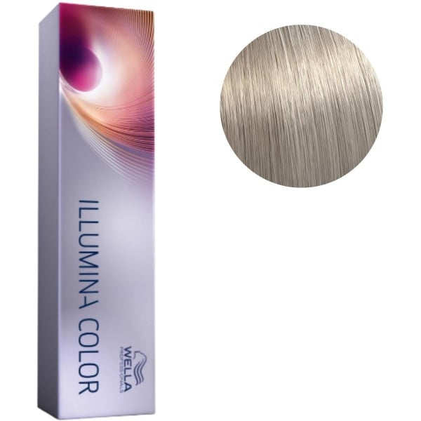 Coloration Illumina Color 10/81 Blond très très clair perlé cendré Wella 60ML