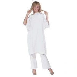 Flexi Polyflex un accappatoio bianco