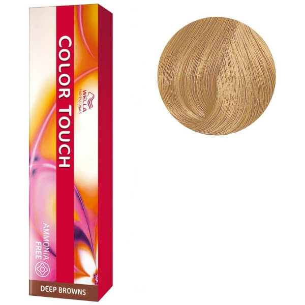 Coloração Color Touch Deep browns n°9/73 loiro muito claro marrom dourado Wella 60ML. Coloração Color Touch Deep browns n°9/73 loiro muito claro marrom dourado Wella 60ML.