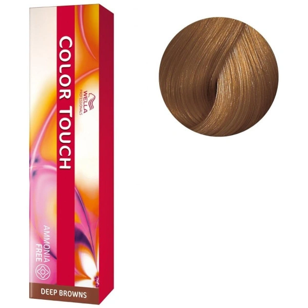 Coloration Color Touch Deep Browns n°8/73 Light Brown Golden Brown Wella 60ML