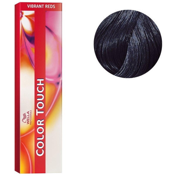 Coloración Color Touch Vibrant Reds n°3/68 castaño oscuro violeta perlado Wella 60ML.