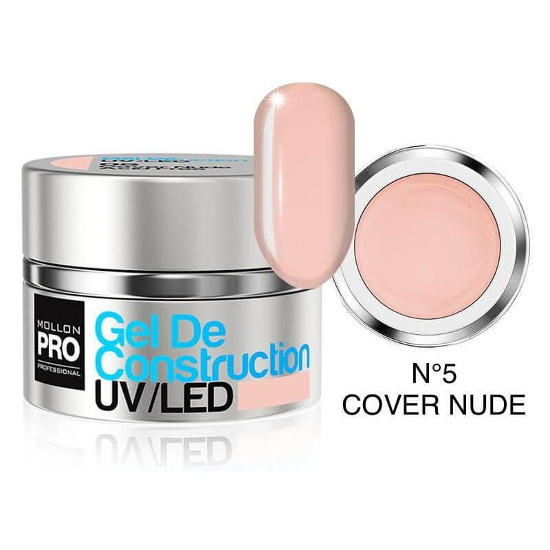 Gel de construção n.º 05 cover nudes Mollon Pro 50ML
