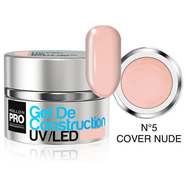 Construction gel n°05 cover nudes Mollon Pro 50ML