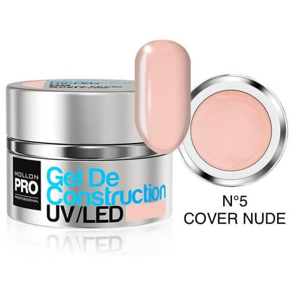Gel de construção n.º 05 cover nudes Mollon Pro 50ML Gel de construção n.º 05 cover nudes Mollon Pro 50ML