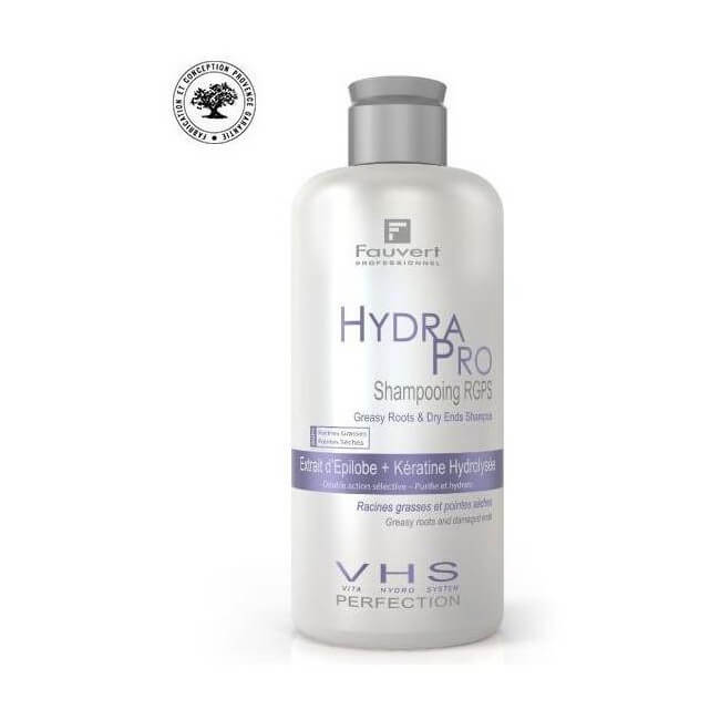 Pack hydraterende behandeling voor vette wortels Hydra Pro Fauvert Professionnel