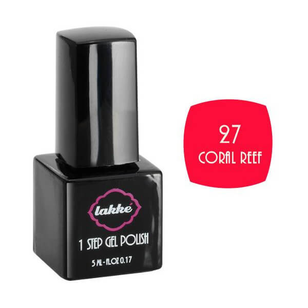 Gel One Step N°27 Coral Reef
Gel One Step N°27 Koraalrif Gel One Step N°27 Coral Reef
Gel One Step N°27 Koraalrif