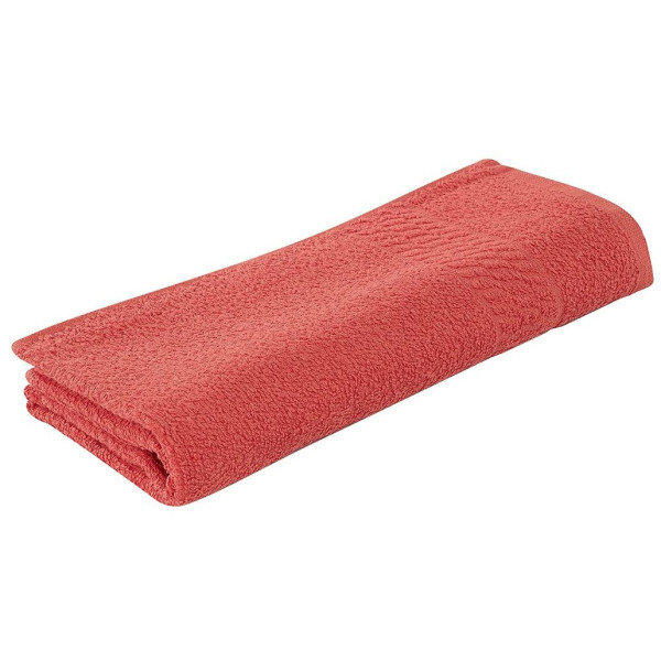 Handtücher aus rotem Frottee Bob Tuo Sibel 50 x 85cm