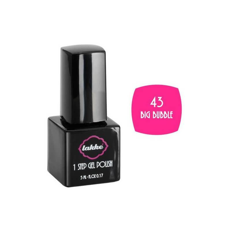 Verniz de cor 1-passo n°43 Big Bubble Lakkè 5ML