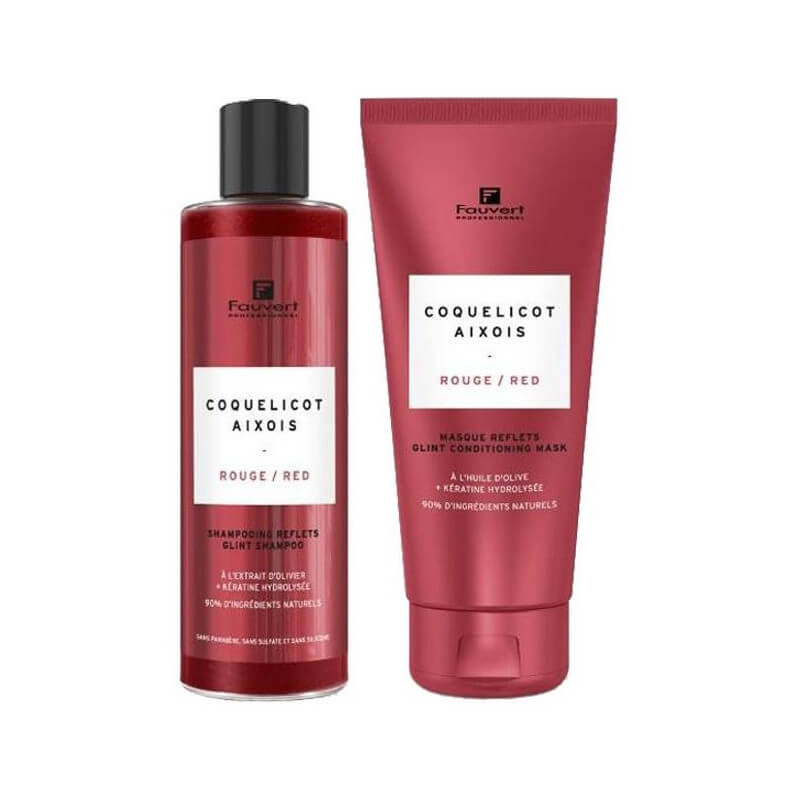 Shampoo riflesso rosso pigmentato Aixois Poppy 250ML