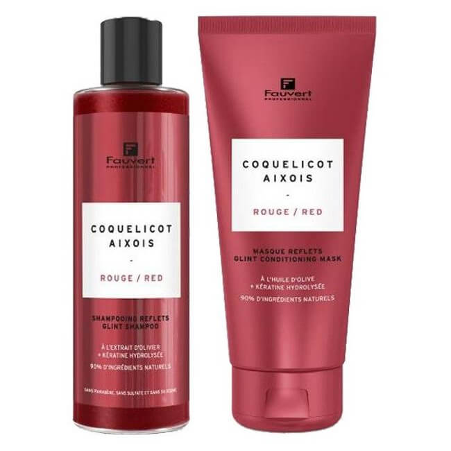 Pigmented red reflection shampoo Aixois Poppy 250ML