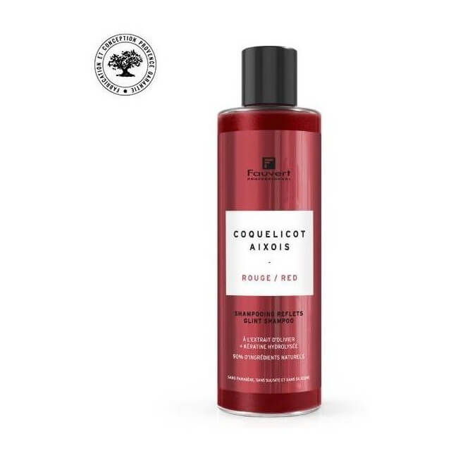 Shampoo riflesso rosso pigmentato Aixois Poppy 250ML