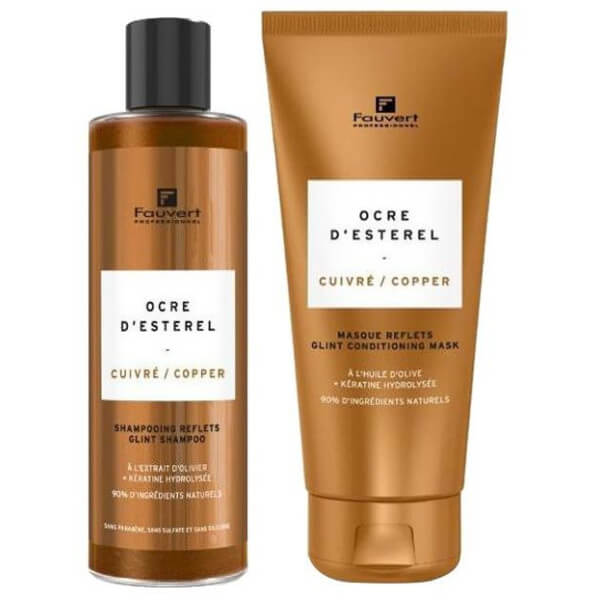 Duo soins repigmentants cuivre Ocre d'Esterel Fauvert  Professionnel