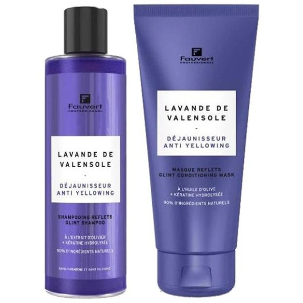 Shampooing pigmenté reflet déjaunisseur Lavande de Valensole Fauvert  Professionnel 250ML