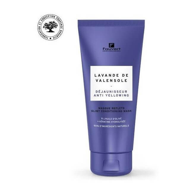 Shampooing pigmenté reflet déjaunisseur Lavande de Valensole Fauvert  Professionnel 250ML