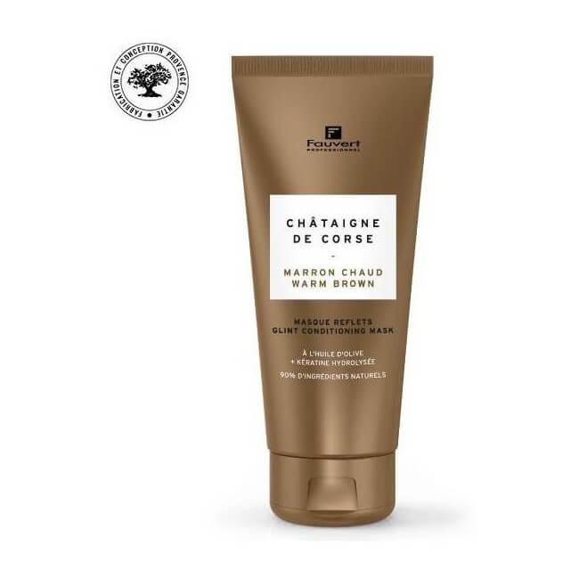 Duo soins repigmentants marron chaud Châtaigne de Corse Fauvert Professionnel