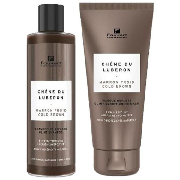 Cold brown pigmented shampoo with Luberon oak 250ML