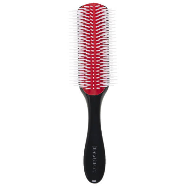 Borstel Styling D4 rood & wit 9 rijen Denman Borstel Styling D4 rood & wit 9 rijen Denman
