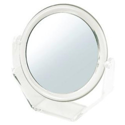 HAIR-BEAUTY Specchio Double Face Ingrandente su Base Pieghevole 10 cm 