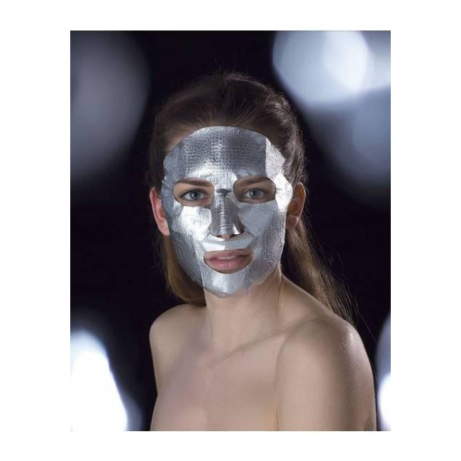 IROHA platinum illuminant fabric face mask