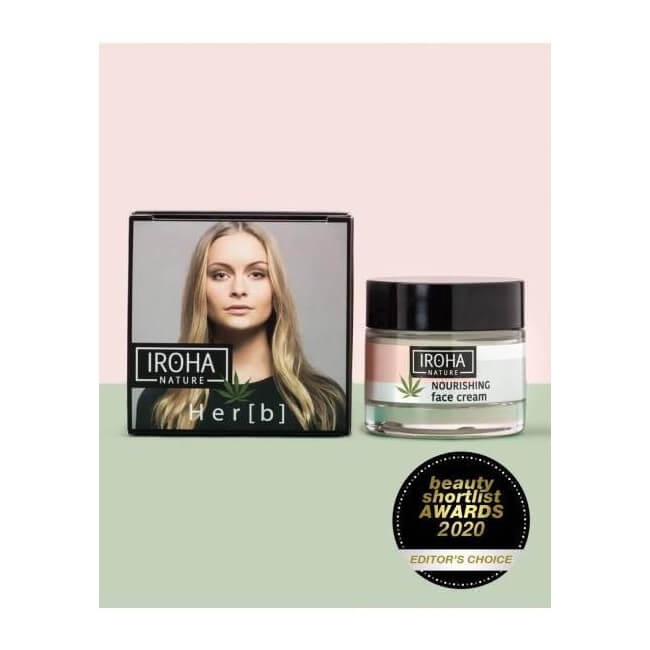 Her Crème visage nutritive & protectrice peau normale/sèche Iroha 50ML