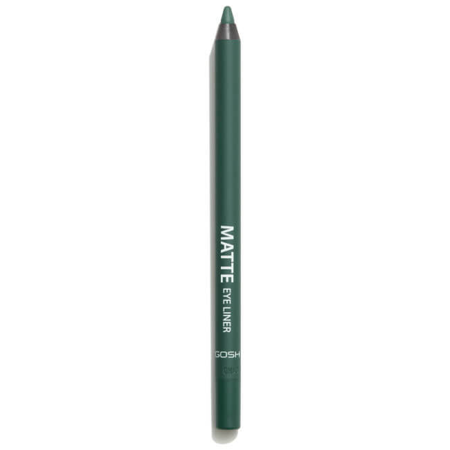 Eyeliner mate verde bosque de GOSH