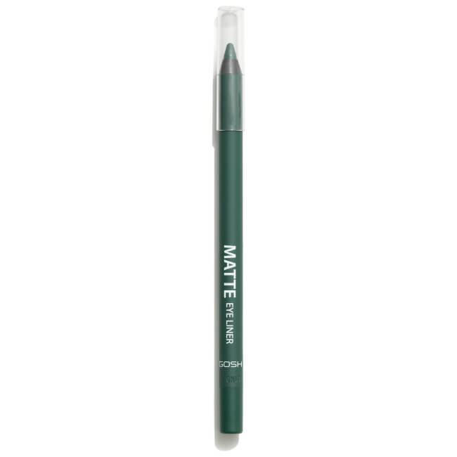 Eyeliner mate verde bosque de GOSH