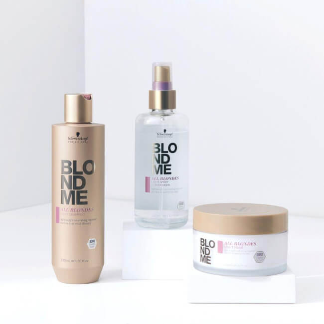 BlondMe Schwarzkopf 200ML lichtgewicht masker