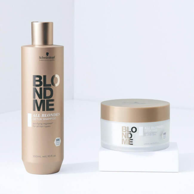 Mascarilla purificante BlondMe de Schwarzkopf 200ML.