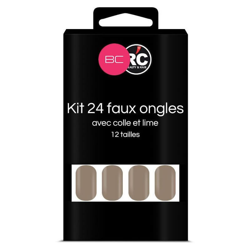 Caixa de 24 pontas postiças para unhas Porpoise Beauty Coiffure