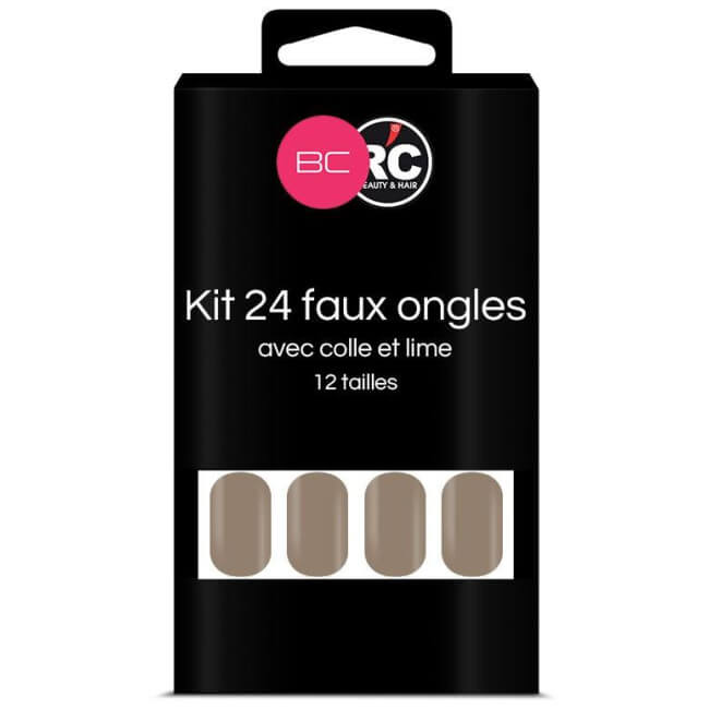 Caixa de 24 pontas postiças para unhas Porpoise Beauty Coiffure