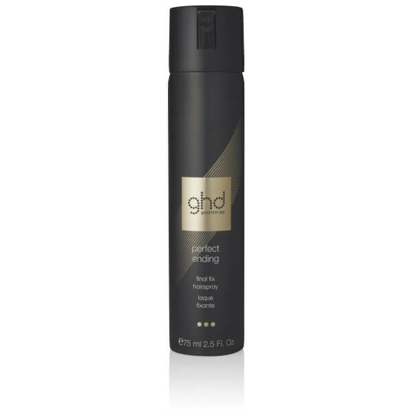 Laca fijadora Perfect Ending ghd 75ML.