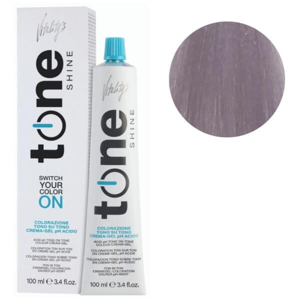 Kleurtoon Shine 10/87 Ultrablond violet parelmoer Vitality's 100ML Kleurtoon Shine 10/87 Ultrablond violet parelmoer Vitality's 100ML