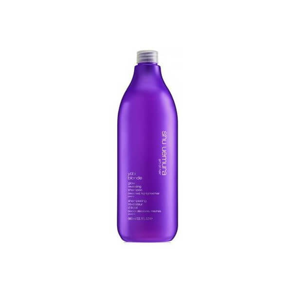 Glansonthullende shampoo Yubi Blonde van Shu Uemura 300ML.