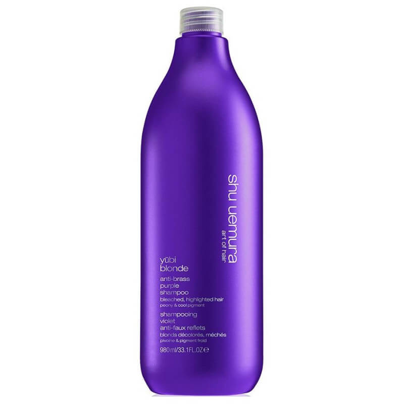 Yubi Blonde Shu Uemura 300ML violet anti unwanted reflections shampoo