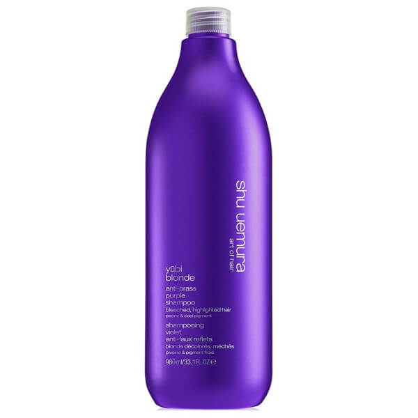 Yubi Blonde Shu Uemura 300ML violet anti unwanted reflections shampoo