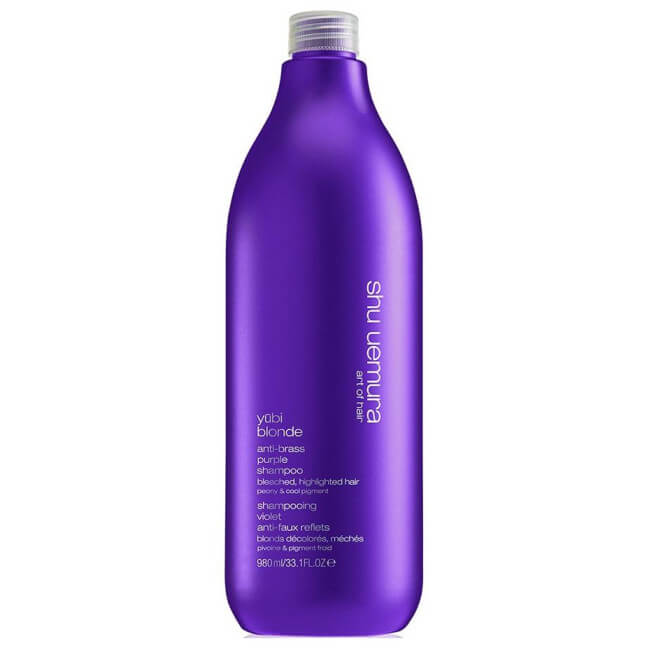 Yubi Blonde Shu Uemura 300ML violet anti unwanted reflections shampoo