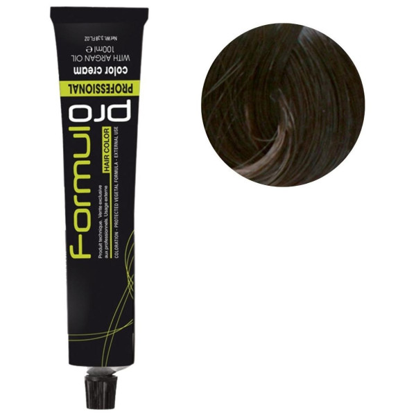 Coloration 4.03 warm natural brown Formul Pro 100ML