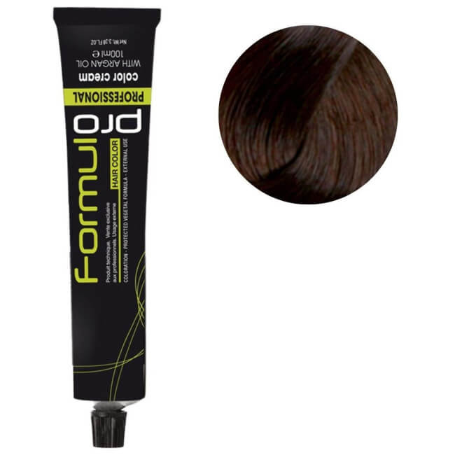 Kleur 6.34 donkerblond warm beige Formul Pro 100ML
